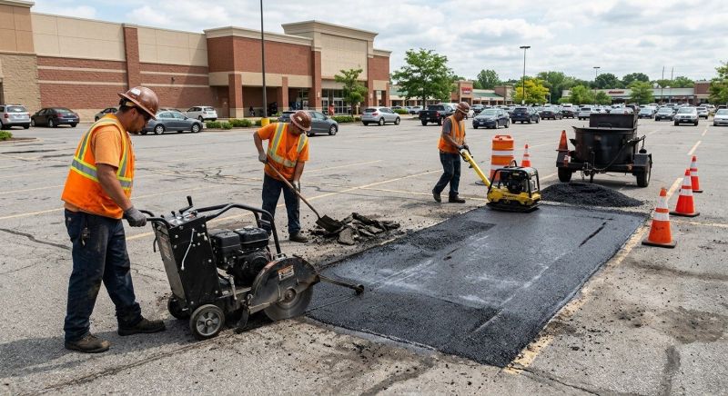 Church Parking Lot Repair in Pasadena, CA